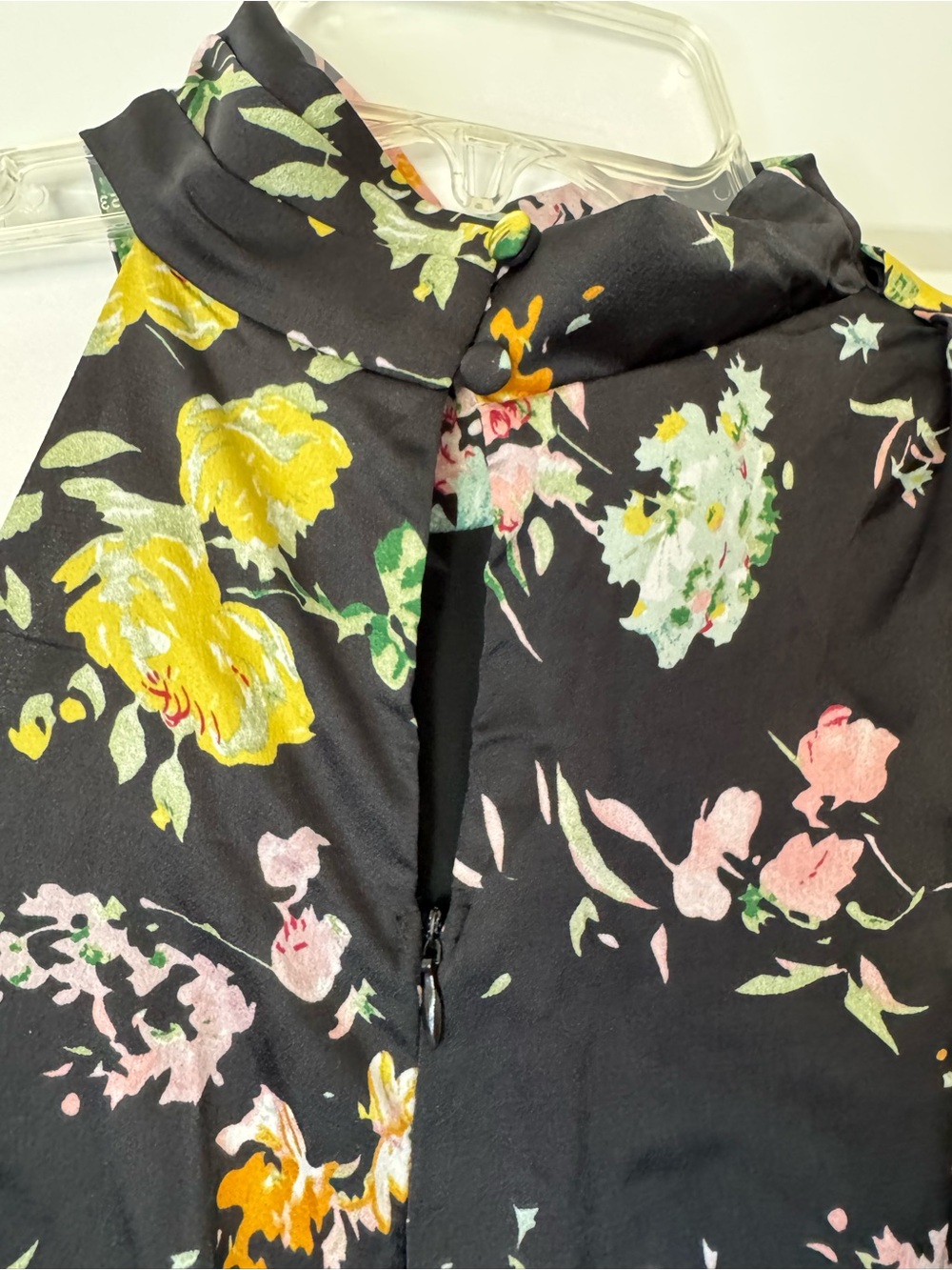Petal & Pup Anabelle Funnel Neck Satin Midi - Picture 8 of 9